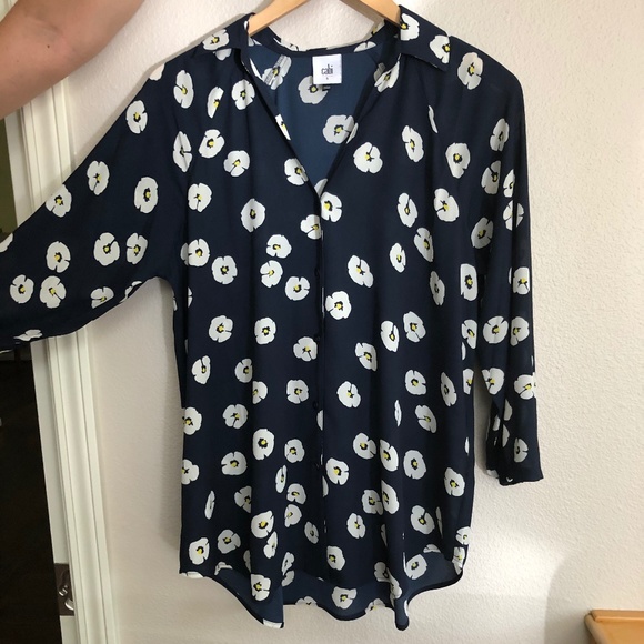 CAbi Tops - Cabi 2020 spring collection navy blue blouse